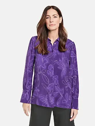Vergleiche Preise für Shirtbluse STREET pure Blusen - Gr. mit (deep lilac) Street langarm Seitenschlitzen Damen lila ONE 44, One Stylight 