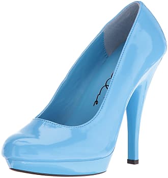 Ellie Shoes Womens 521-femme-w Dress Pump, Blue, 14 D US