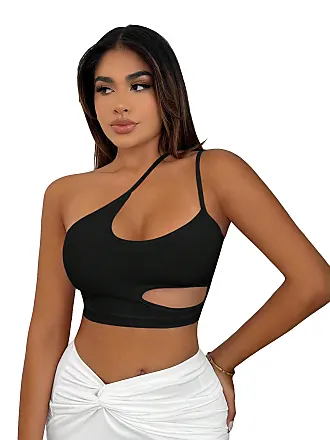 Floerns Women's Sheer Mesh Long Sleeve Open Front Self Tie Crop Top Without  Bra Black XS at  Women's Clothing store