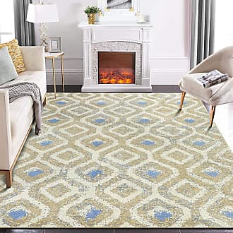 ZACOO 4' x 6' Machine Washable Area Rug Vintage Boho Foldable