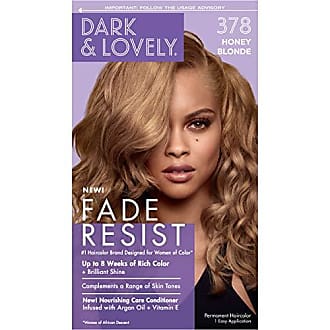 Softsheen Carson SoftSheen-Carson Dark and Lovely Fade Resist Rich Conditioning Hair Color, Permanent Hair Color, Up To 100 percent Gray Coverage, Brilliant Shine with