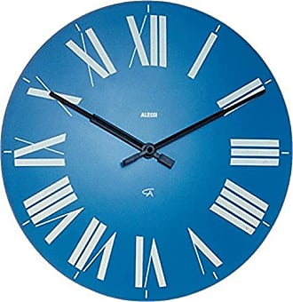 35 cm Quarzuhrwerk blau/ weiß Maritime Wand-Uhr als Rettungsring Ø 