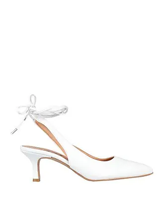 White open best sale toe kitten heels