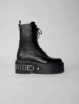 Black Lace-Up Boots: up to −86% over 1000+ products