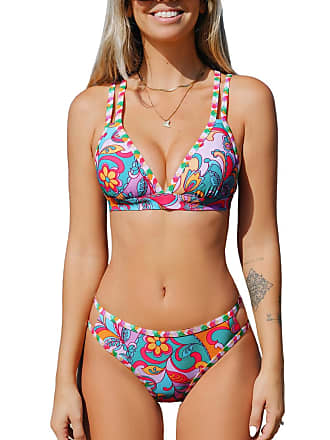  CUPSHE Bikini Set for Women Two Piece Swimsuits Cutout