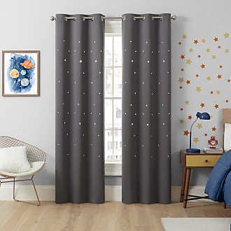 Grey Living Room and Kitchens Palisade 52 x 18 Short Curtain Valance Small Window Blackout Curtains Bathroom ECLIPSE Kitchen Valances for Windows