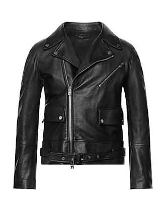 Leather biker jacket de Amiri de color Negro Mujer Ropa de Chaquetas de Chaquetas de cuero 