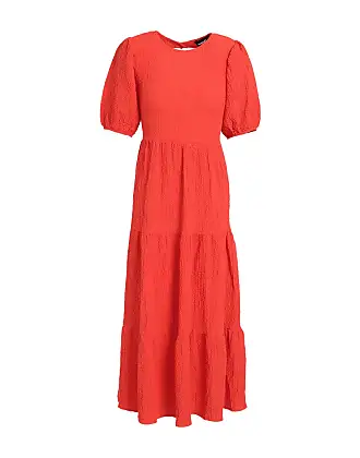 Desigual Womens Dress Size XL Floral Red Viscose Elastane Jersey Zip Extra  Large