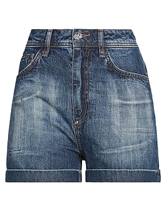 Philipp Plein Denim Klassische Jeans-Shorts in Blau Damen Bekleidung Kurze Hosen Jeans-Shorts und Denim-Shorts 