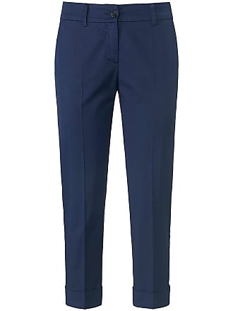 Pinko Synthetik Hose in Blau Damen Bekleidung Hosen und Chinos Hose mit gerader Passform 