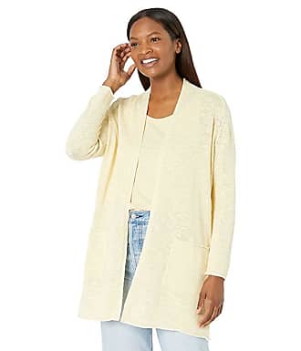 Eileen Fisher Womens Silk Blend Cascade Ruffle Jacket Cardigan Sweater BHFO 1839