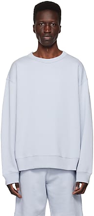 Men's Blue Dries Van Noten Crew Neck Sweaters: 18 Items in Stock