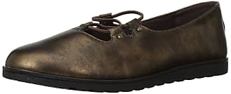 Easy Street Womens Effie Flat, Bronze Metallic Wash, 7.5 N US