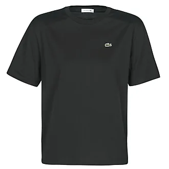 Tee shirt sales lacoste homme noir