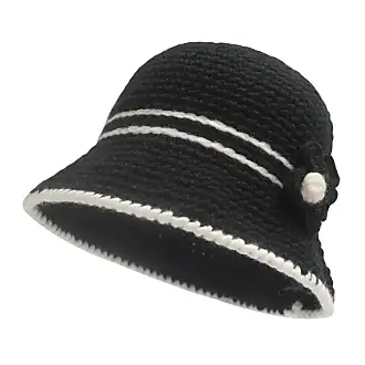 Acquista Cappello da donna Cappello da bacino autunnale e invernale Cappello  caldo Cappello da pescatore in lana di agnello tinta unita