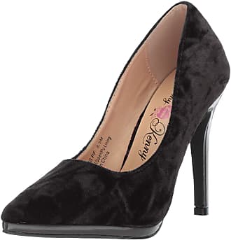 Penny Loves Kenny Womens Opus PL Pump, Black Crushed Velvet, 7.5 Medium US