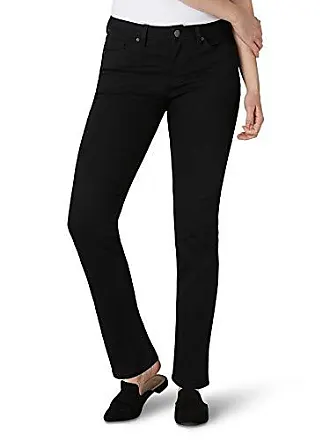 Lee Womens Petite Relaxed Fit Straight Leg Jeans, Bewitched, 16