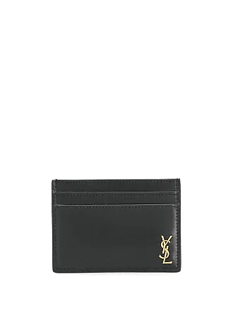 SAINT LAURENT Monogram leather card holder BLACK – Top Quality Yves Saint  Laurent Bags Shop