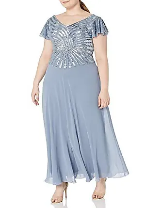 J Jill Womens Blue White Tile Print Sleeveless Maxi Dress, Bottom Slits,  Size S