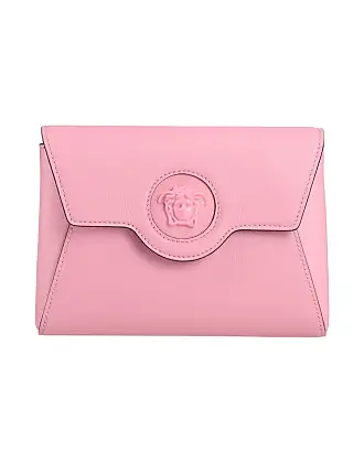 La medusa leather crossbody bag Versace Pink in Leather - 33314642