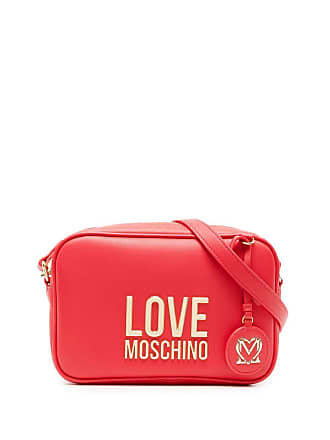 love moschino red bolsa