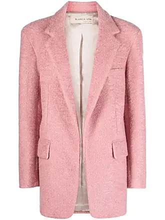 Blanca Vita Calomeria felted maxi coat - Pink