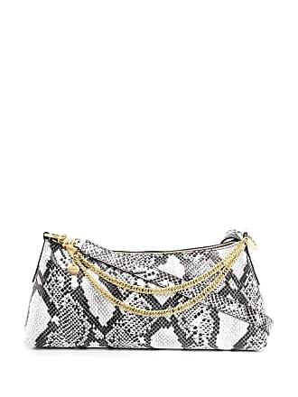 ZAC Zac Posen Earthette Quilted Pearl Lady Clear Embellished Shoulder Bag