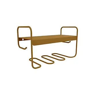 Mensola murale industriale in lengo di mango e metallo 60 cm RACK