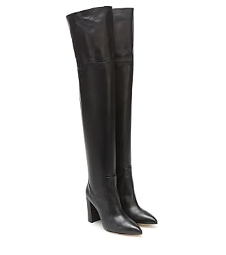 over the knee thigh high leather boots