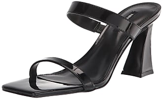 Nine West Nine West Womens DARLB3 Heeled Sandal, Black, 7.5