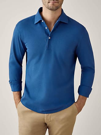 Mmb-camdn-SS Polo Camicia Button-DownTed Baker in Cotone da Uomo colore Grigio Uomo Abbigliamento da T-shirt da Polo 