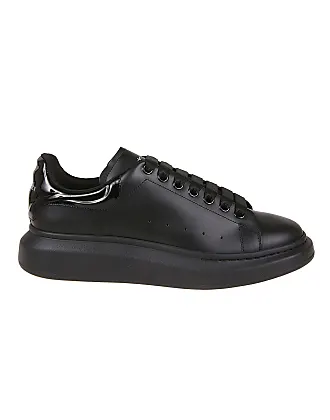 Black mcqueen sale trainers