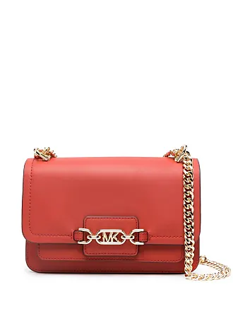Michael Kors Bright Red Cece Medium Quilted Leather Convertible