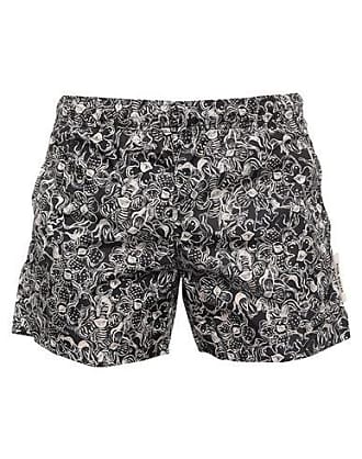 Off-White Arrows monogram-print Swim Trunks - Farfetch