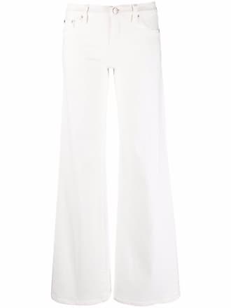 Alice & Olivia Jenny low-rise flared jeans - women - Polyester/Spandex/Elastane/Polyester/CottonCotton - 28 - Neutrals