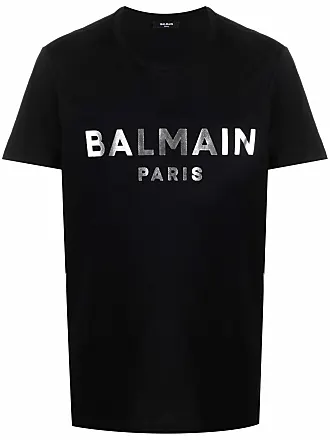 Balmain Kids logo-appliqué T-shirt dress - White