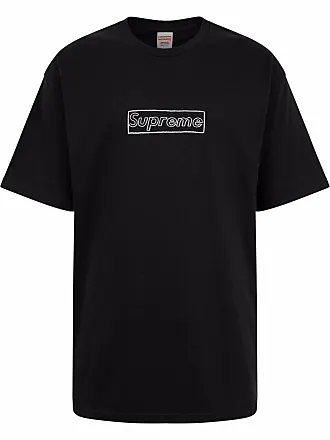 SUPREME x Kaws Chalk Logo T-shirt - unisex - Cotton - S - Black