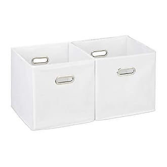 Box mit Deckel Caja de Almacenamiento para bastoncillos de algodón acrílico, con Tapa Blanco Relaxdays Wattestäbchen Aufbewahrung Acryl Medium 