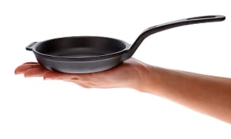 Victoria 6-Inch Cast Iron Skillet, Seasoned Cast Iron Frying Pan with Long  Handle, Made in Colombia 