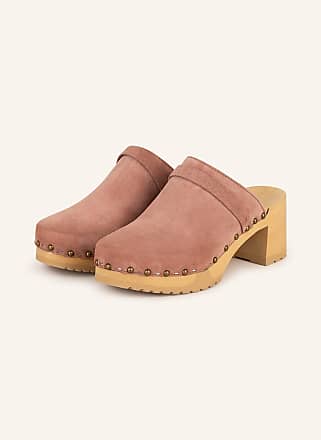 Marni Leder Mules Fussbett aus Leder in Pink Damen Schuhe Absätze Mules 