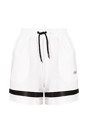 white fila shorts