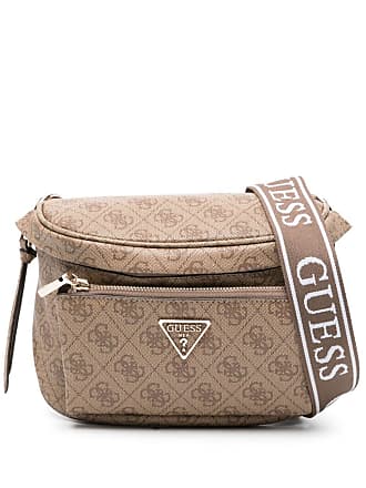 GUESS USA logo-embossed faux-leather Crossbody Bag - Farfetch