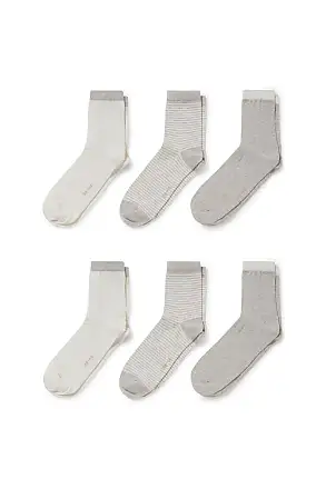 Pack 6 calcetines algodón lúrex Snoopy, Calcetines de mujer