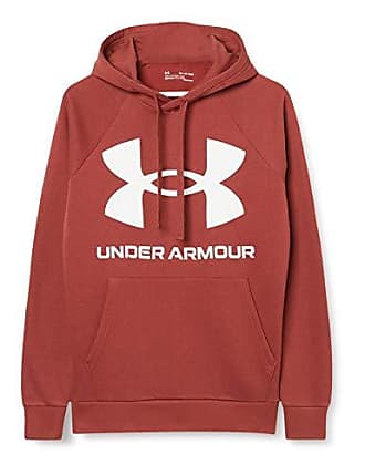 Under Armour Herren Rival Fleece Big Logo Hoodie sportlicher Kapuzenpullover mit Loser Passform bequemes und warmes Sweatshirt für Männer 