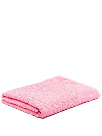 Versace baroque-print Cotton Towel - Pink