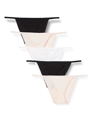 Iris & Lilly Women's Cotton Thong Pack of 5 