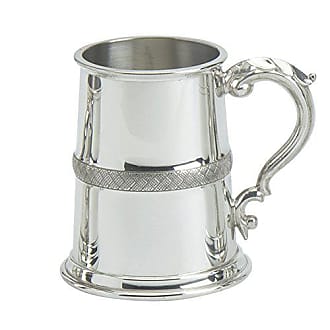 Rolled Celtic Pattern... Edwin Blyde & Co 1 Pint Tankard with Solid Metal Base 