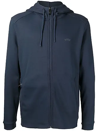 Hugo boss navy blue hot sale hoodie