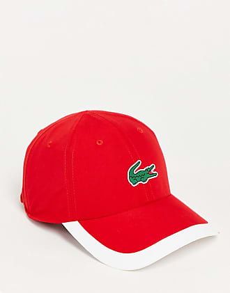 Red Lacoste Caps for Men | Stylight