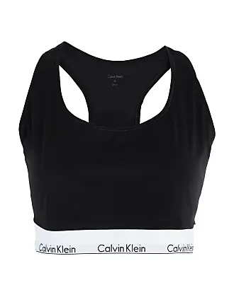 Calvin Klein Damen Plunge Push-Up BH, Black 36C